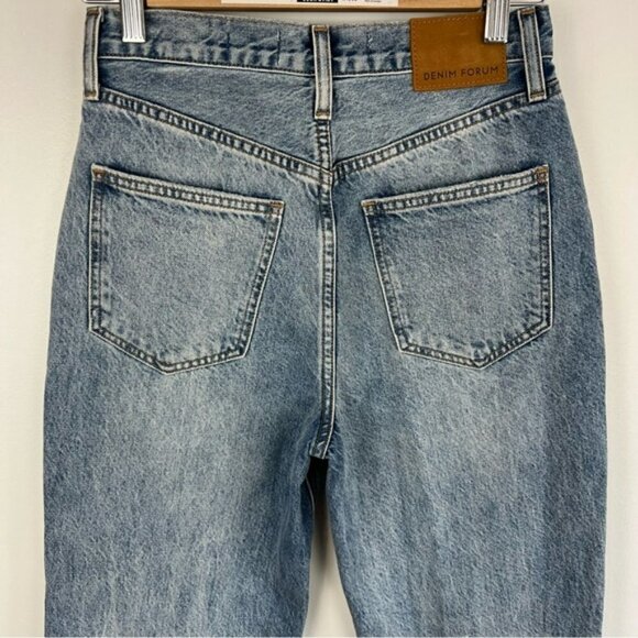 Aritzia Jodi High Rise Loose Jeans 29l waist 24 light blue loose wide leg denim - Picture 13 of 16